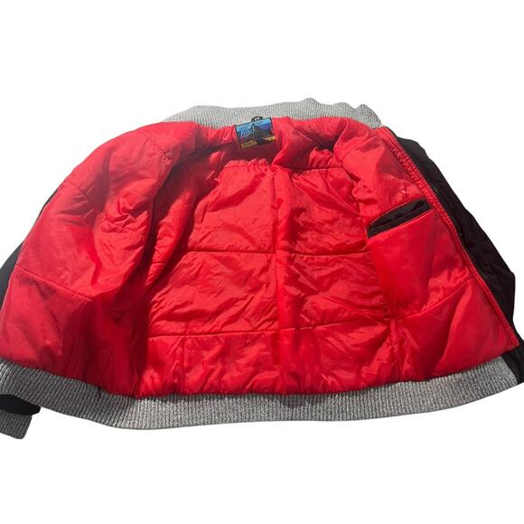 VTG Black Canyon Colorado Canvas Bomber Jacket Adult Quilted Insulated Unknwn SZ - Picture 7 of 13